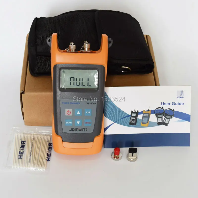 JW3304N Оптическое волокно Ranger Mini OTDR принцип тестер метр с FC/SC/ST Разъем|tester pc|fiber optic