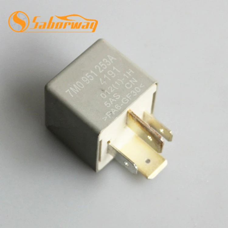 Многофункциональное реле Saborway #370 4-контактное для Bora Caddy Golf Jetta Passat Polo Tiguan A4 A6 7M0951253A