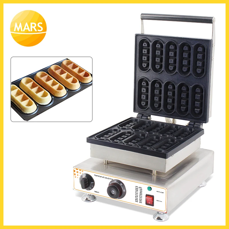 10 шт. антипригарные вафельные палочки 110 В 220 В|waffle maker machine|waffle stickcommercial waffle |