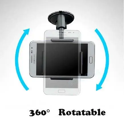 Универсальный держатель для телефона на лобовое стекло приборную панель