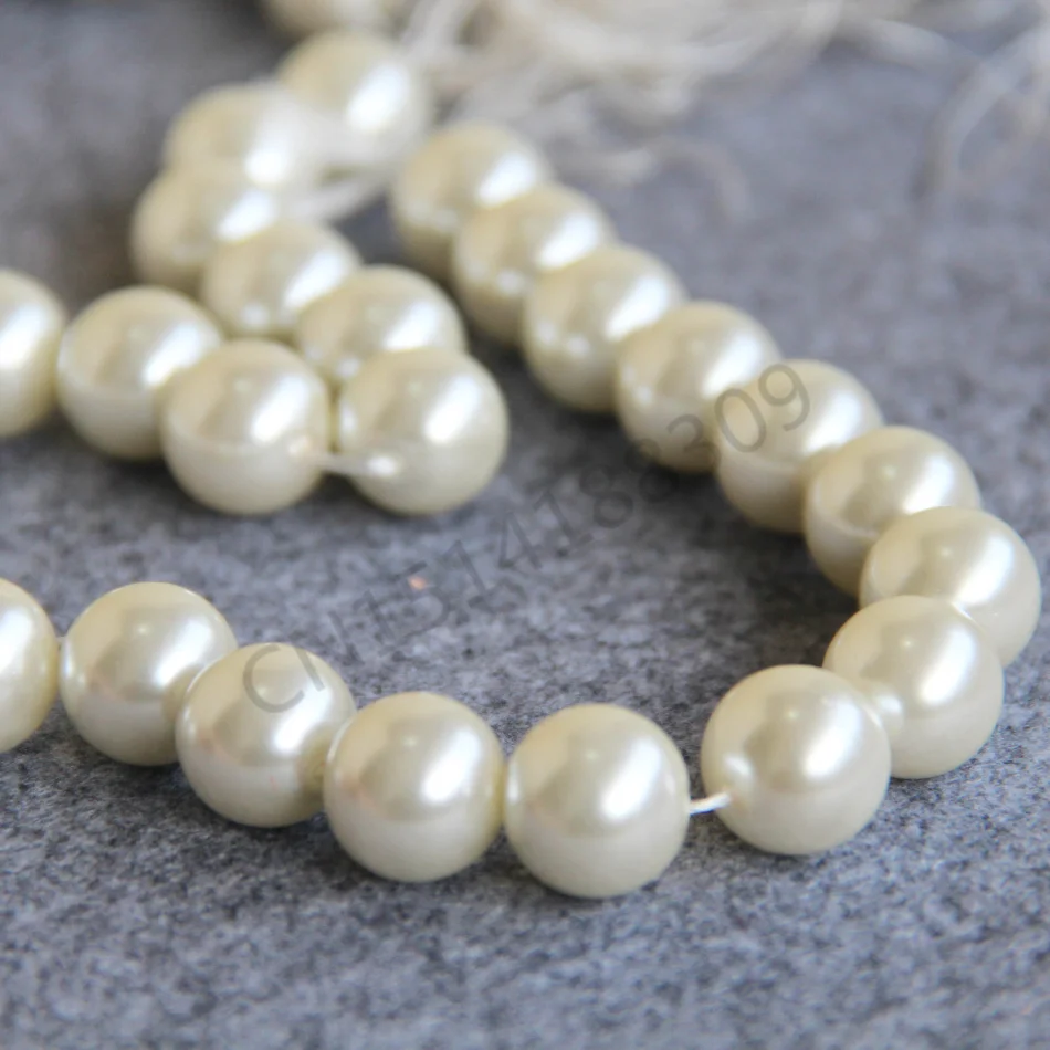 Бусины из жемчуга и ракушки для ожерелья браслета 14 мм|pearl beads|wholesale pearl beadsbead wholesale |