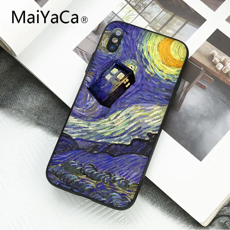 MaiYaCa Тардис Коробка Доктор Кто чехол для телефона iphone 11 Pro 11Pro Max 8 7 6 6S Plus X XS MAX 5 5S SE XR - Цвет: A10