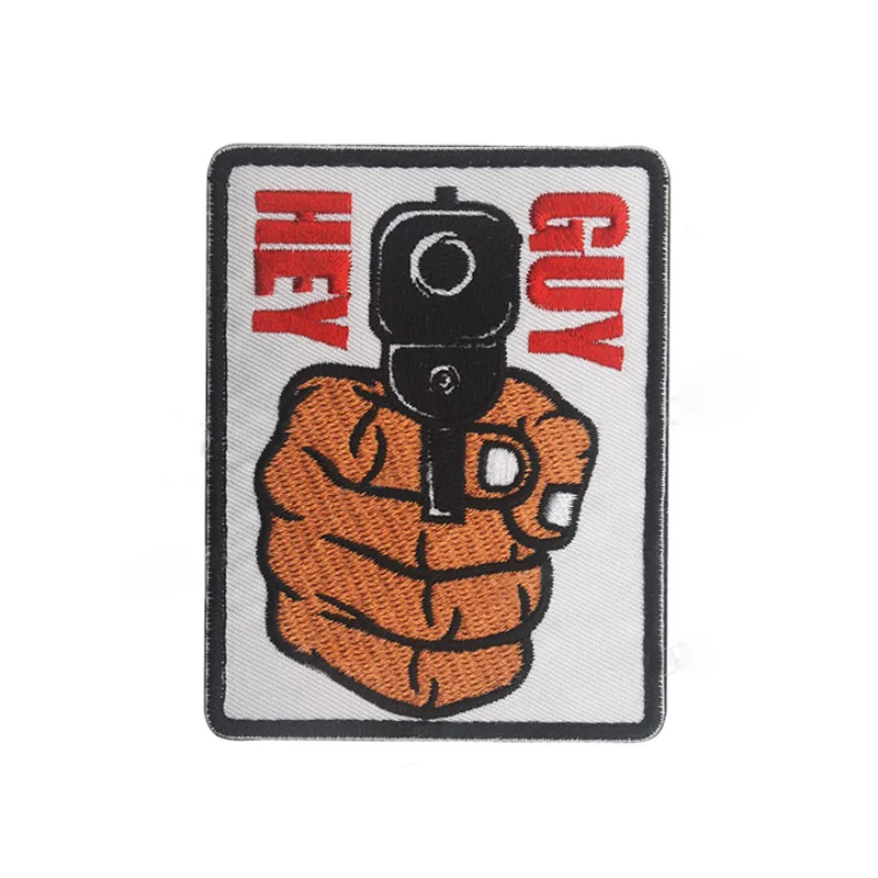 Новинка 2019 вышитая резиновая нашивка на крючок и петлю для тканевой сумки шляпы