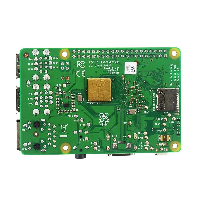 Радиаторы Raspberry Pi Copprt алюминиевые радиаторы для процессора Wlan ОЗУ охлаждающая