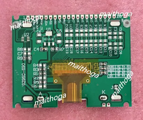 20-контактный SPI COG LCM 19296 ЖК-модуль ST75256 контроллер 3 В 5 в белая подсветка