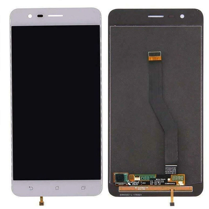 ЖК-дисплей для ASUS ZenFone 3 Zoom ZE553KL ZE553 Z01HDA, ЖК-дисплей, сенсорная панель, дигитайзер, черный, белый, золотой, с рамкой