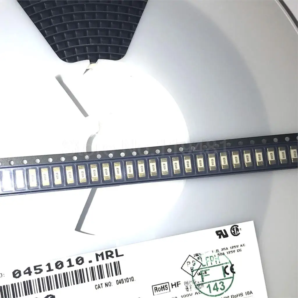 LF оригинальные SMD предохранители 1808 10A золотой штифт LF10A одноразовые A016|smd fuse|fuse