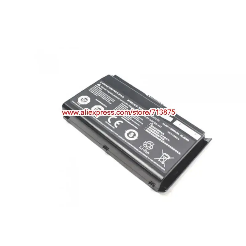 Натуральная W370BAT-8(SIMPLO) 6-87-W37SS-427 W350ET Батарея для Clevo W370ET W350ST W350ETQ W370SK K590S K650C K750S W35XSS-370SS