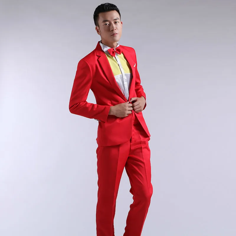Мужской костюм новинка 2019 мужской с длинными рукавами театральный смокинг для