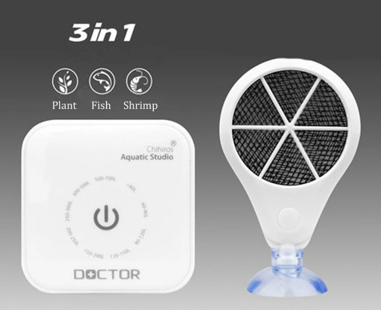 3-го поколения Chihiros Доктор 3 в 1 удаление водорослей Touch Bluetooth приложение Twinstar стиль электронный Аквариум рыба завод Креветки Танк