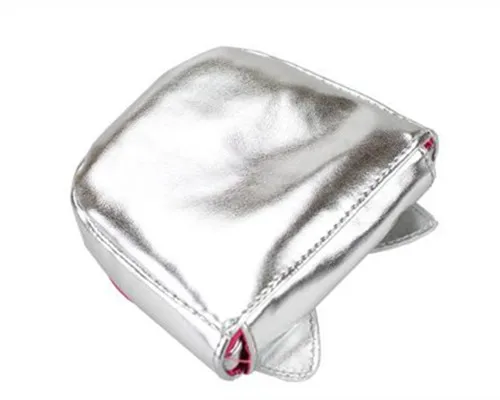 Милый Кот бантик для головы серебристо-черного цвета из искусственной кожи мини