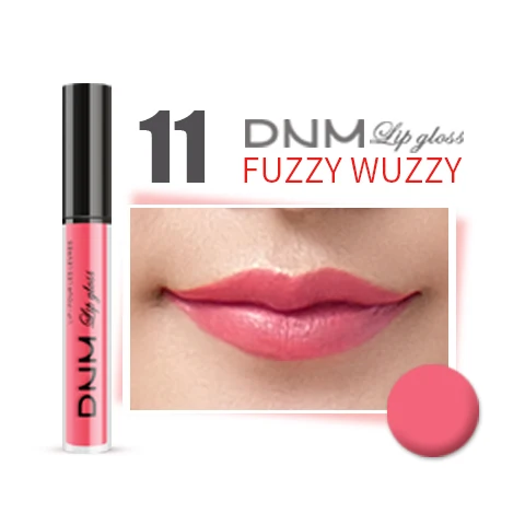 11 FUZZY WUZZY DNM сверкающий блеск для губ, помада, оттенок, увлажняющий блеск, макияж, жидкий блеск для губ, помада, макияж, 52 цвета, блестящая краска, брендовая косметика - Цвет: 11 FUZZY WUZZY