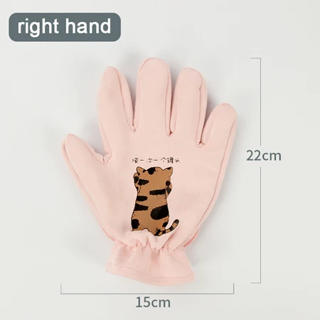 pink right Мягкие силиконовые перчатки для ухода за кошкой и собакой для кошек Собака удаление волос перчатки Расческа Щетка для кошки Массажная расческа для собак Уход поставка - Цвет: pink right