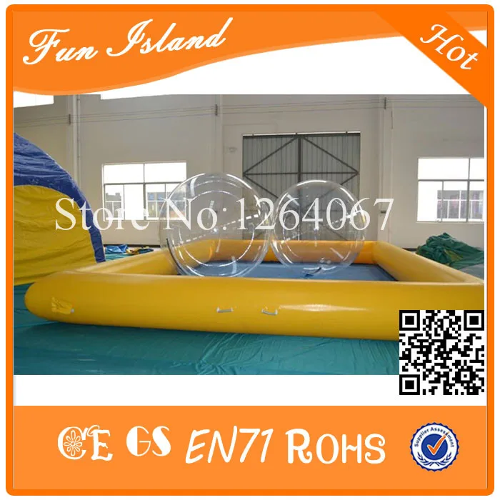 Бесплатная доставка 1 0 мм ТПУ дешевая цена Crazy Fun TPU Zorb прокатки ходьба Бег