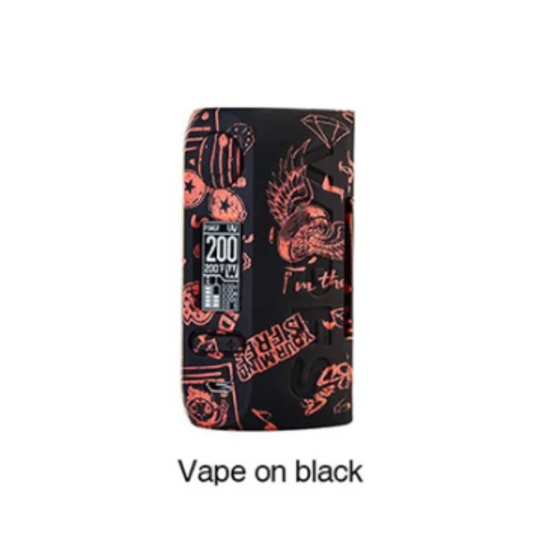Vape on black Бесплатный подарок, оригинальная электронная сигарета Vapor Storm, 200 Вт, коробка, мод, Пума, 200 Вт, NI TI SS316 TCR, режим, электронная сигарета, vs eco pro, Пума-ребенок, 80 Вт - Цвет: Vape on black