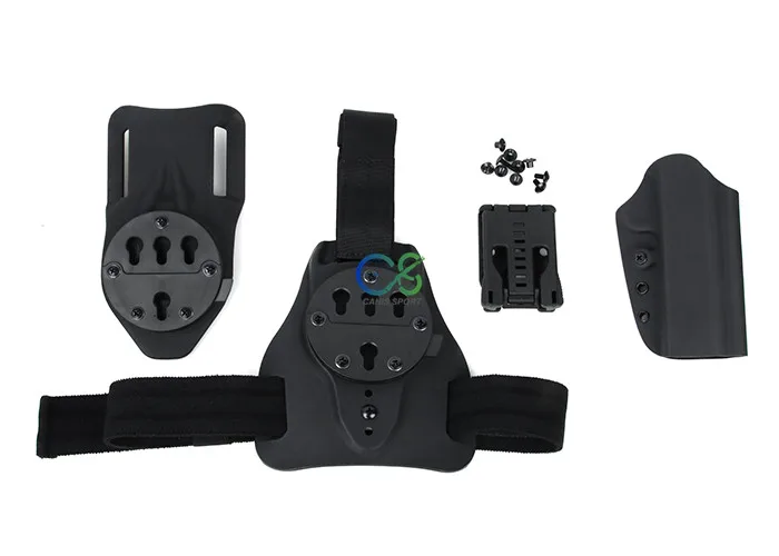 Комплект кобуры PPT QD 1911 Kydex используется для пластины ног и поясного ремня трех