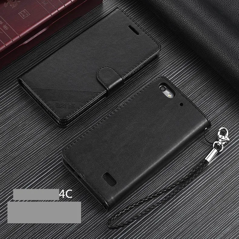 Чехол книжка из искусственной кожи для Huawei Honor 4C|Бамперы| |