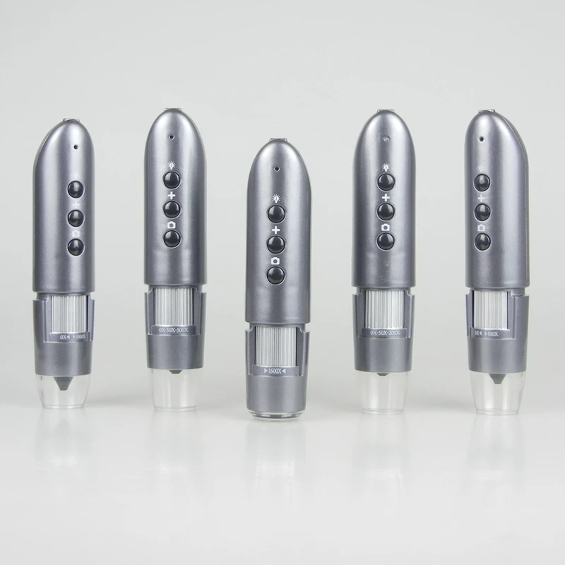 

WIFI Mobile Phone Microscope 200X 500X 800X 1000X Digital USB IOS Android Photo Video HD wifi Magnifier Camera Al-alloy Stent