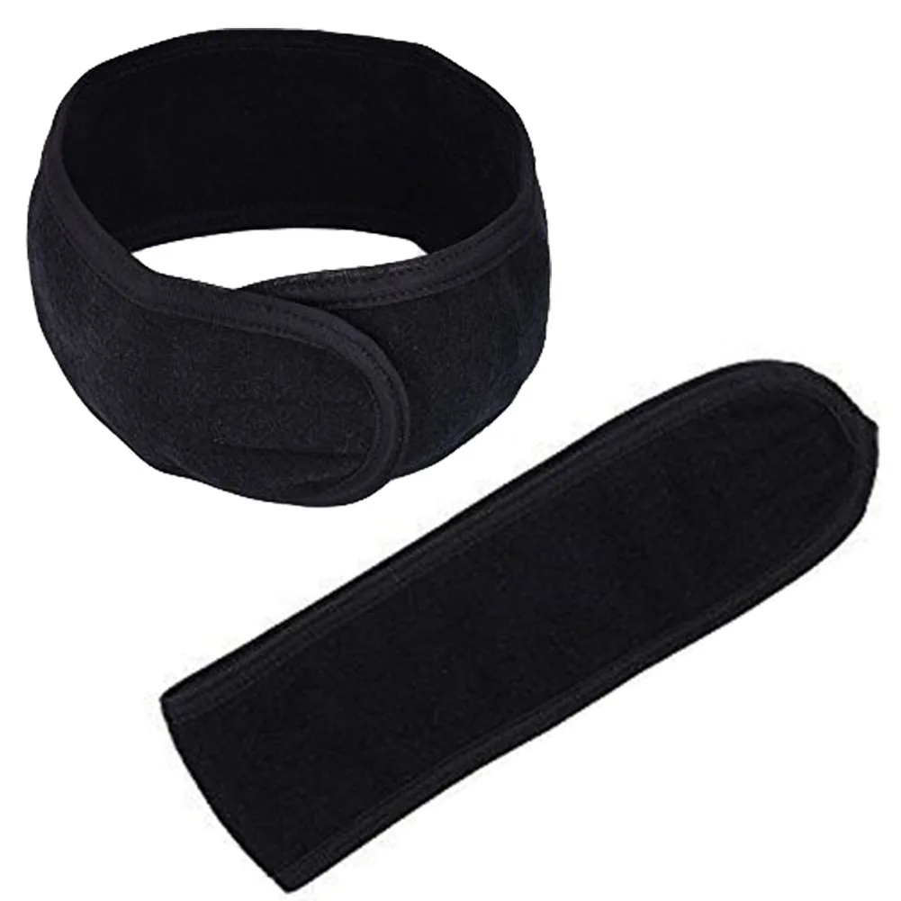 Shower Use Adjustable Magic Tape Hair Accessories Cool Headband Cloth Make Up Soft Easy Clean Small Spa Stretch Yoga Sport | Красота и