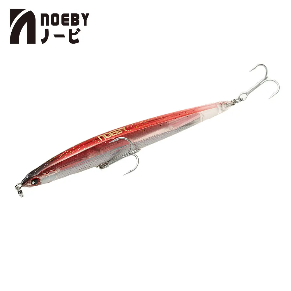 NOEBY NBL9126 карандаш Тонущая приманка stickbait Блюз код тонкий C длинный литье Рыбная приманка вобблер 125 мм/21,5 г для морского окуня - Цвет: NF010