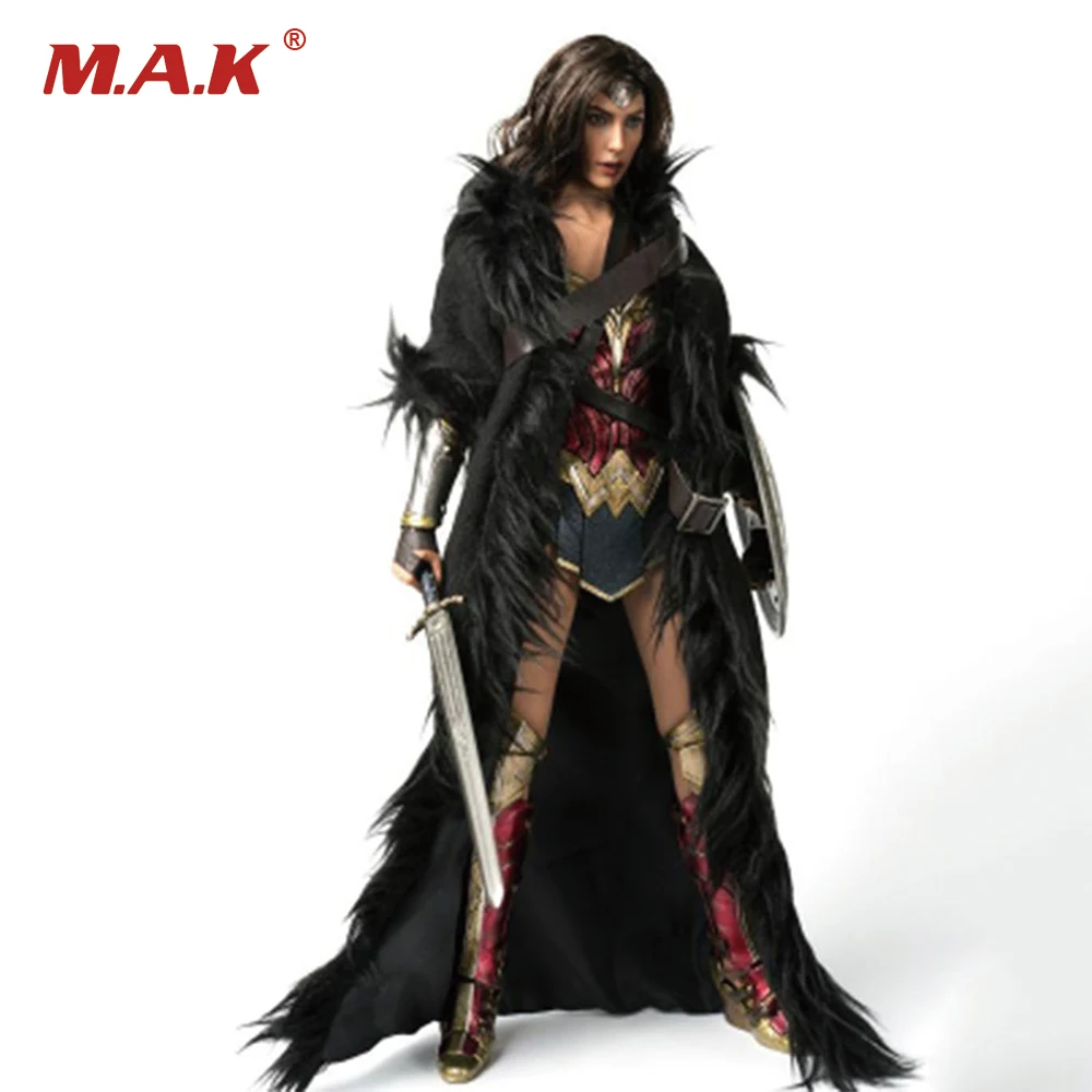 Масштаб 1/6 модель черного плаща и пояса Gal Gadot для тела 12 дюймов|1/6 scale|scale 1/6body models |