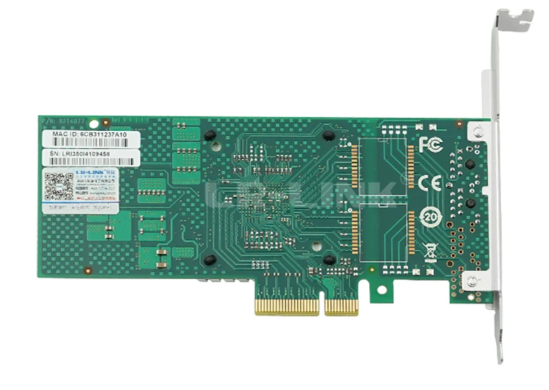 LR-LINK 9712HT PCI-E 4X сервер двойной RJ45 Порты и разъёмы Gigabit Ethernet LAN Intel i350 1 ГБ сетевая карта Intel I350-T2 Совместимость
