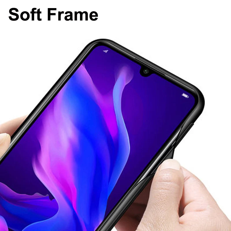 Для Hauwei P30 lite чехол звездная звезда закаленное стекло + TPU Край тонкий жесткий