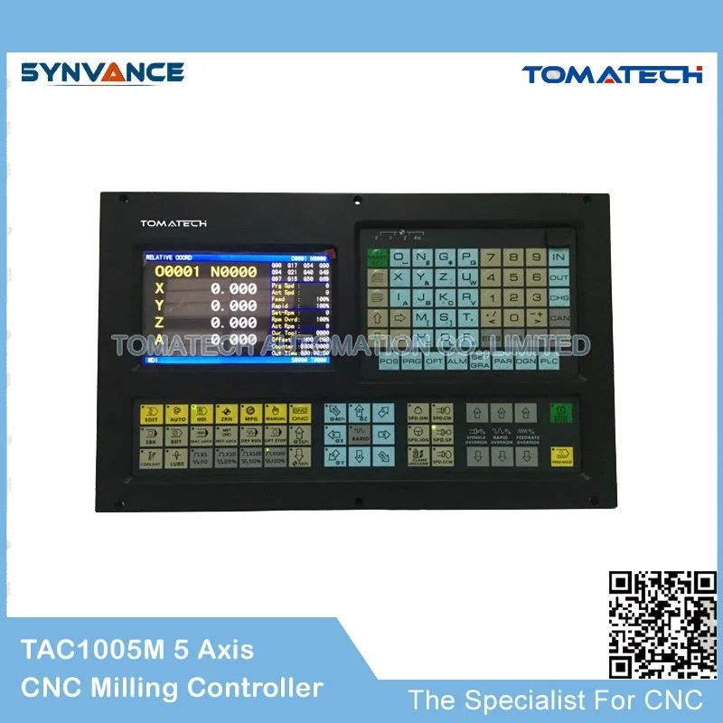 TOMATECH 5 оси ЧПУ контроллер для фрезерного станка и VMC