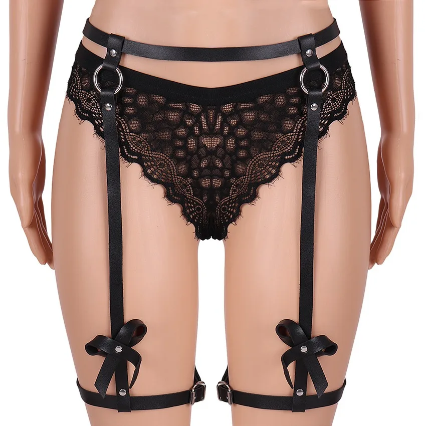 Кожаная Фетиш-бондаж для тела | Аксессуары одежды