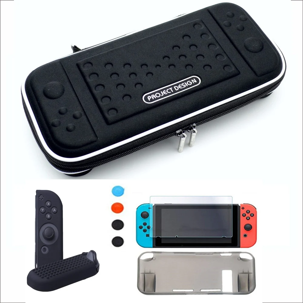 Жесткий дорожный защитный чехол сумка для хранения Nintendo Navy Switch NS игровая консоль