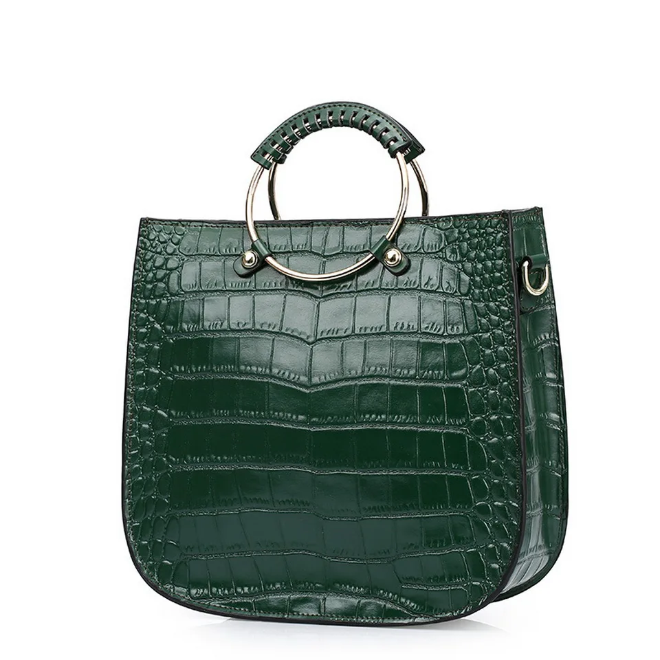 New Fashion Alligator Rristband Women's genuine leather handbag Shoulder bag crossbody bags for Women Messenger Tote | Багаж и сумки