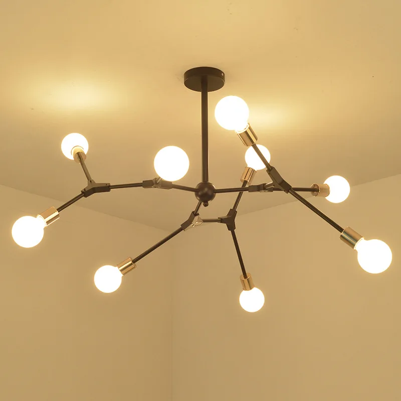 Постмодерническая люстра простая Скандинавская Подвесная лампа для гостиной