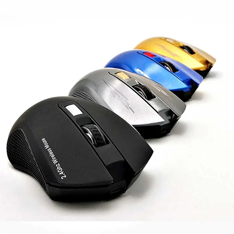 Wholesale Mix Color IceRay 2.4GHZ USB 6D Rechargeable Computer Gaming Wireless Mouse Mute Slient Click For PC LaPtop | Компьютеры и