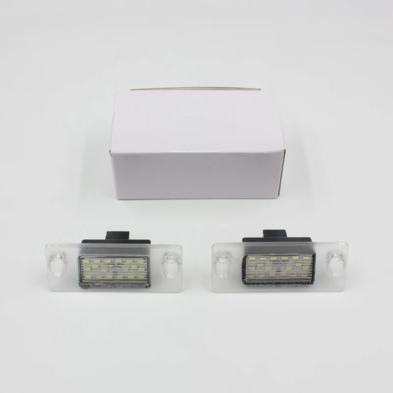 FSTUNING OEM 12v Светодиодный светильник номерного знака для Audi A4 B5 1995 2001 Освещение