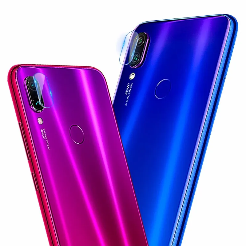 Объектив камеры закаленное стекло для Xiaomi Redmi Note 7 Pro защита экрана задняя камера алюминиевое защитное кольцо для Note7 Pro пленка