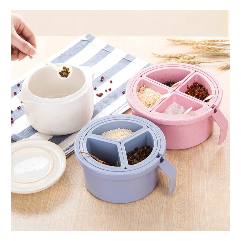 Коробка для хранения приправ из пшеничной соломы | Дом и сад