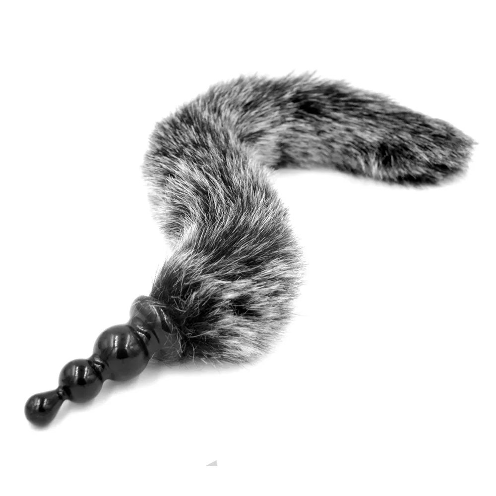 Anal sex toys vibrator butt plug silicone tail for Women Fox Dog Tail Butt Plug Sex Adult Toys H5 | Красота и здоровье