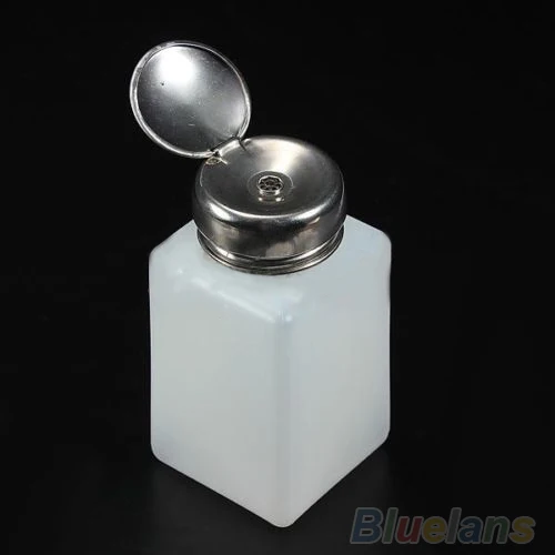 200 мл жидкий спирт пресс для снятия лака ногтей Диспенсер Очиститель насосная