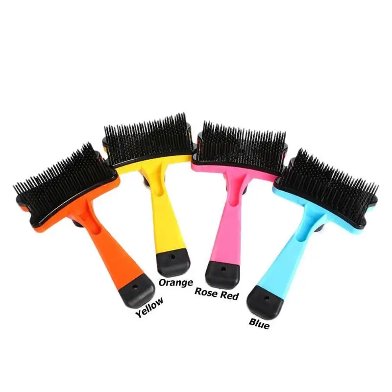 Многофункциональная щетка для домашних животных кошек и собак триммер выпадения