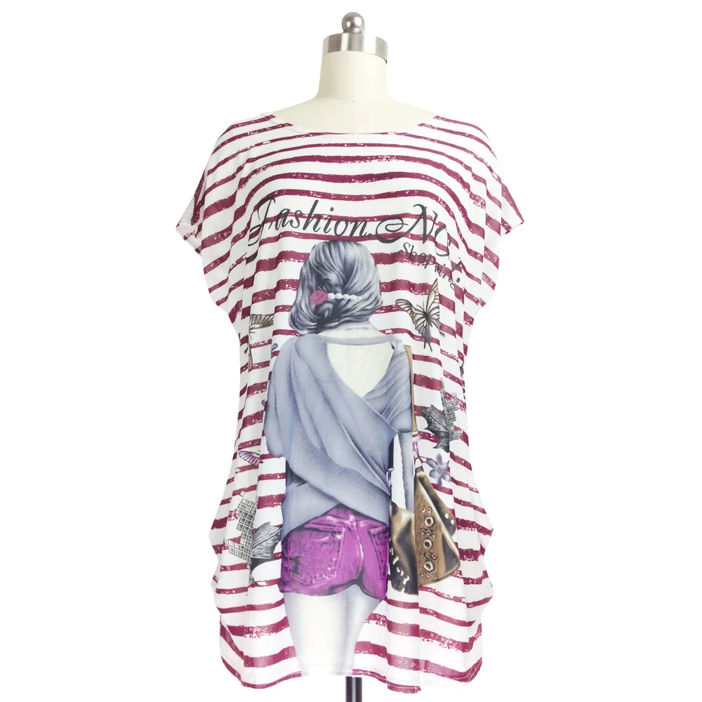 

2019 spring summer women tops Plus Size Women short sleeve Loose Casual tunic big large tops tees t shirt 4xl 5xl