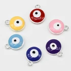 300 шт. индейки глаз разноцветный маленький кулон браслет ожерелье серьги ювелирные аксессуары