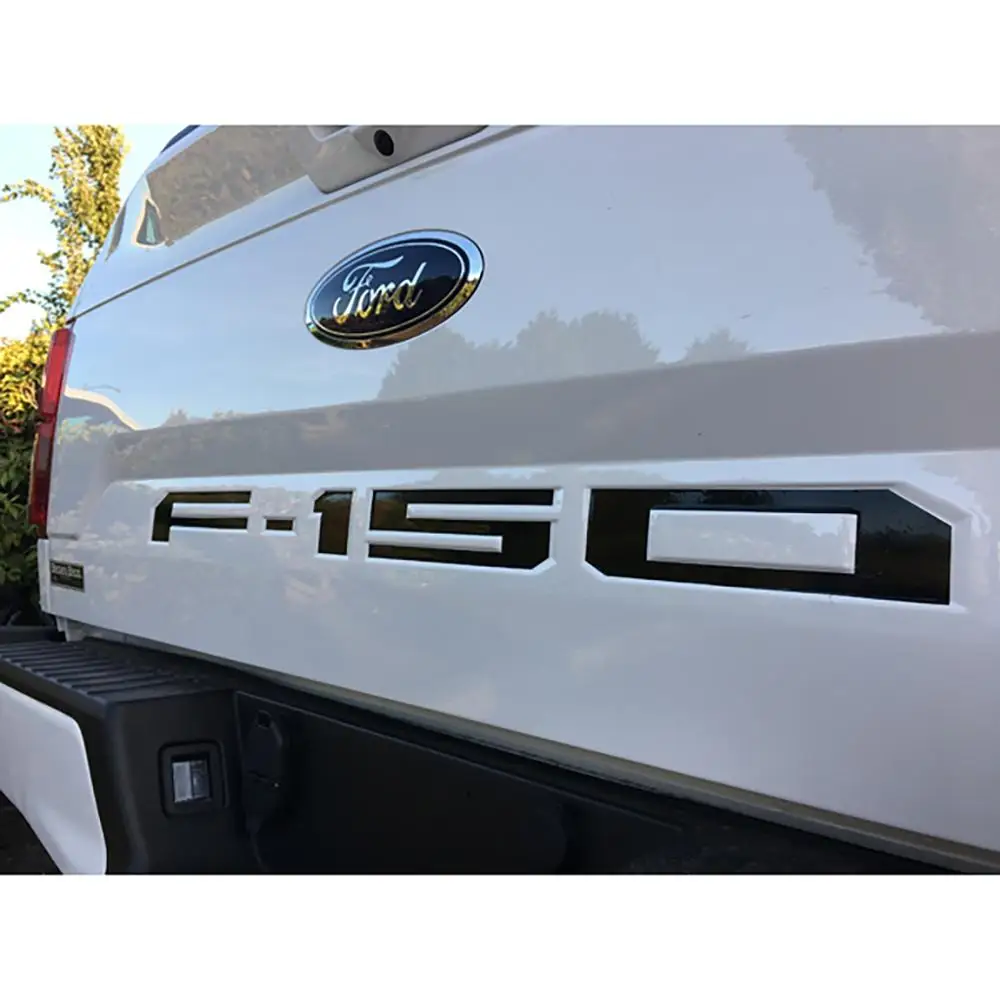 Вставные буквы MDATT для Ford F150 2018 2019 3M клейкие и 3D рельефные задние ворота