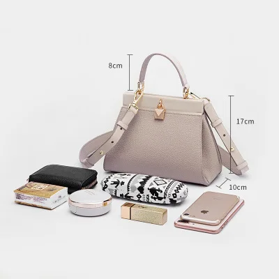 Сумка мессенджер женская из натуральной кожи брендовый Роскошный дизайнерский