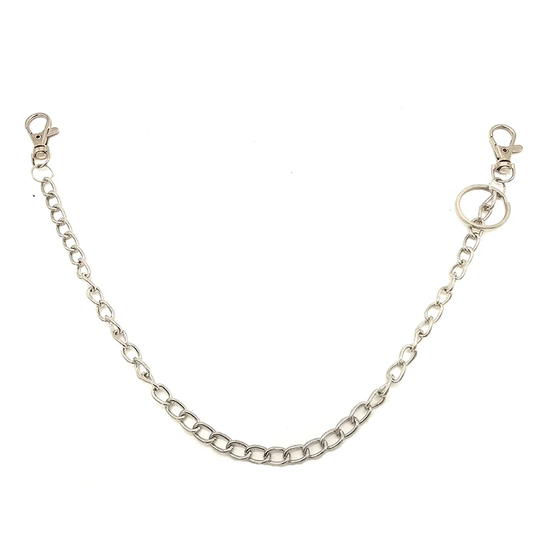 Женский брелок для ключей 42 см в стиле панк хип хоп модный виде брюк