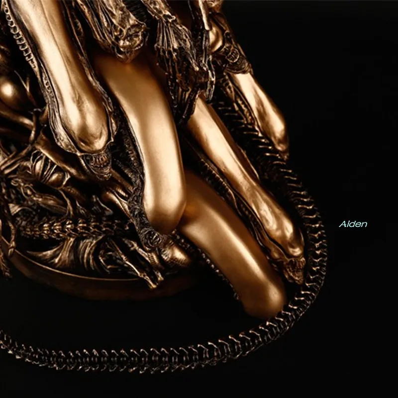 14 &quotAliens. vs. Predator Statue Alien Bust Xenomorph полноразмерный портрет моделирование Искусство