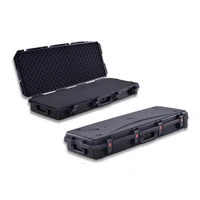 sq 4002 long size waterproof shockproof hard plastic tool case for musical instrument
