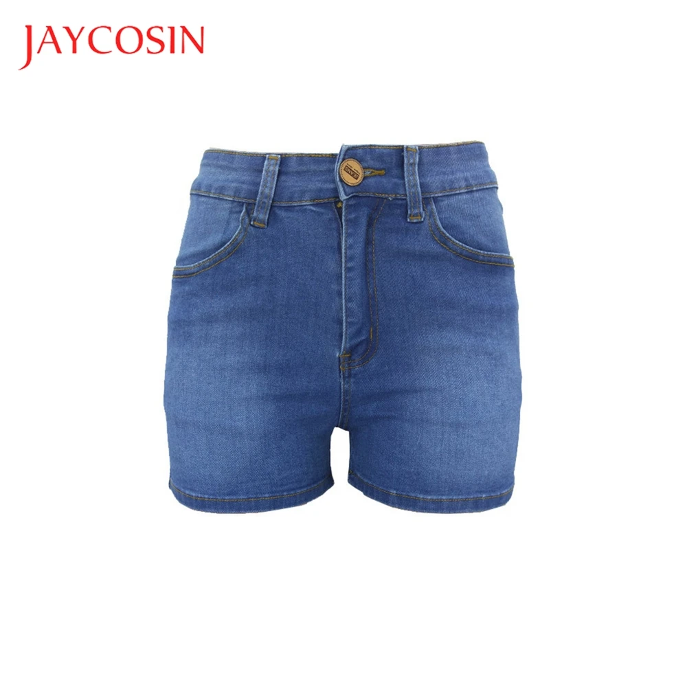 Женские джинсы JAYCOSIN Juniors облегающие джинсовые шорты для фитнеса потертые на