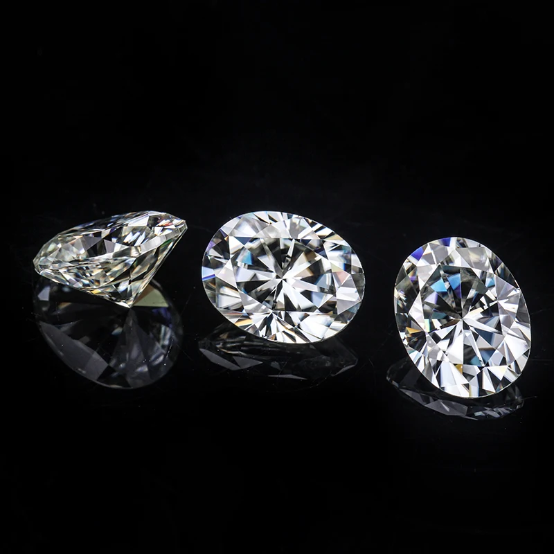 

Promotion Price for Oval Brilliant Cut IJK Color 10x7mm 1.8carats Loose Moissanites
