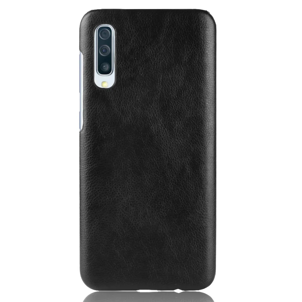 Чехол для Samsung Galaxy A70 чехол из искусственной кожи с личи и рисунком A 70 A705F A705