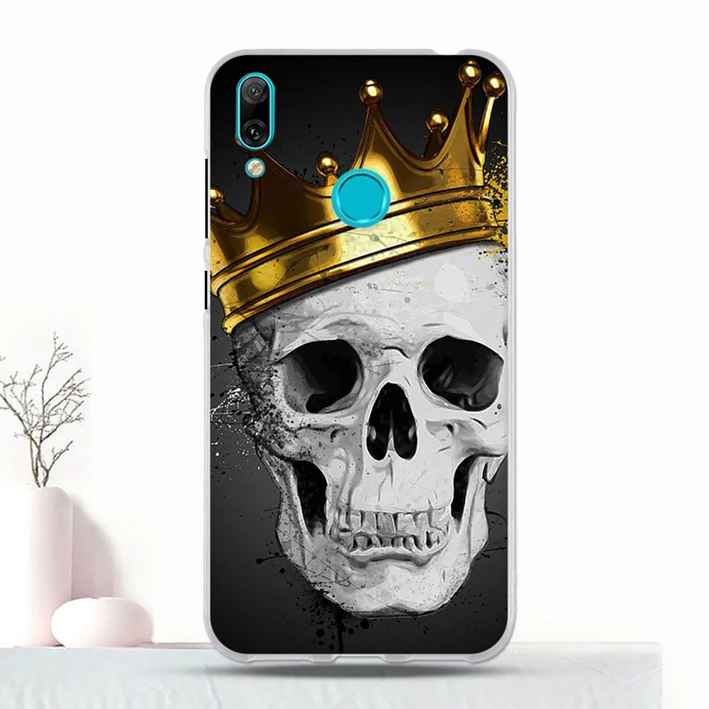 46 Чехол для huawei Y7 Y7 Pro Y7 Prime чехол для телефона TPU для huawei Enjoy 9 защитный чехол 6,26 дюйма силиконовый чехол - Цвет: 46